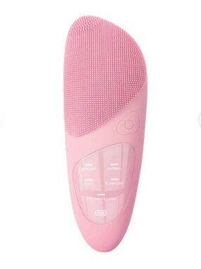 Jovs Pink Facial Cleansing Brush – Gentle Silicone Exfoliator